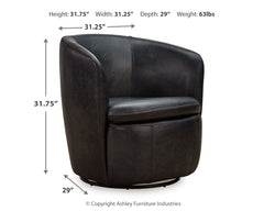 Kierreys Swivel Accent Chair