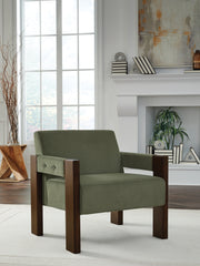 Best Furniture Outlet - Ashley Furniture - Adlanlock Accent Chair - Accent Chair / Olive - A3000740