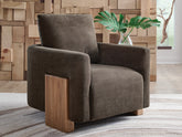 Best Furniture Outlet - Ashley Furniture - Dairlett Accent Chair - Accent Chair / Brown - A3000746