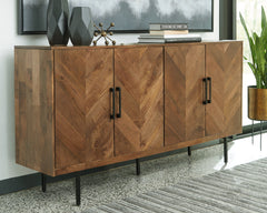 Best Furniture Outlet - Ashley Furniture - Prattville Accent Cabinet - Accent Cabinet / Brown - A4000308