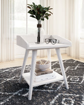 Best Furniture Outlet - Ashley Furniture - Blariden Accent Table - Accent Table / White - A4000367