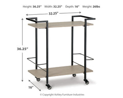 Waylowe Bar Cart