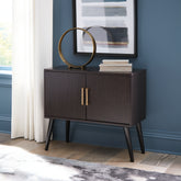 Best Furniture Outlet - Ashley Furniture - Orinfield Accent Cabinet - Accent Cabinet / Dark Brown - A4000399