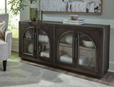 Best Furniture Outlet - Ashley Furniture - Dreley Accent Cabinet - Accent Cabinet / Grayish Brown - A4000586