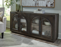 Best Furniture Outlet - Ashley Furniture - Dreley Accent Cabinet - Accent Cabinet / Grayish Brown - A4000586