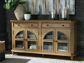 Best Furniture Outlet - Ashley Furniture - Barlomore Accent Cabinet - Accent Cabinet / Brown - A4000597