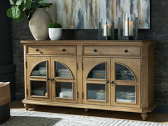 Best Furniture Outlet - Ashley Furniture - Barlomore Accent Cabinet - Accent Cabinet / Brown - A4000597