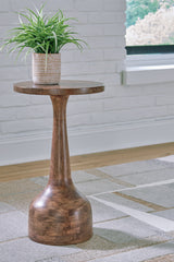 Best Furniture Outlet - Ashley Furniture - Joville Accent Table - Accent Table / Medium Brown - A4000627