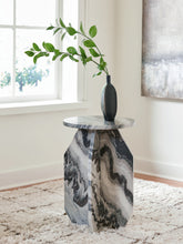Best Furniture Outlet - Ashley Furniture - Wrenlane Accent Table - Accent Table / Black/White/Taupe - A4000646
