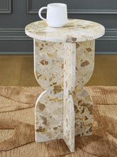Best Furniture Outlet - Ashley Furniture - Treygan Accent Table - Accent Table / Beige - A4000647
