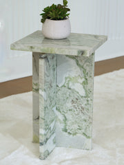 Best Furniture Outlet - Ashley Furniture - Deaconwell Accent Table - Accent Table / White/Green - A4000648