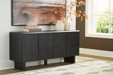 Best Furniture Outlet - Ashley Furniture - Farrelmore Accent Cabinet - Accent Cabinet / Black - A4000659