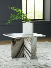 Best Furniture Outlet - Ashley Furniture - Baretton Accent Coffee Table - Accent Cocktail Table / Black/White/Taupe - A4000670