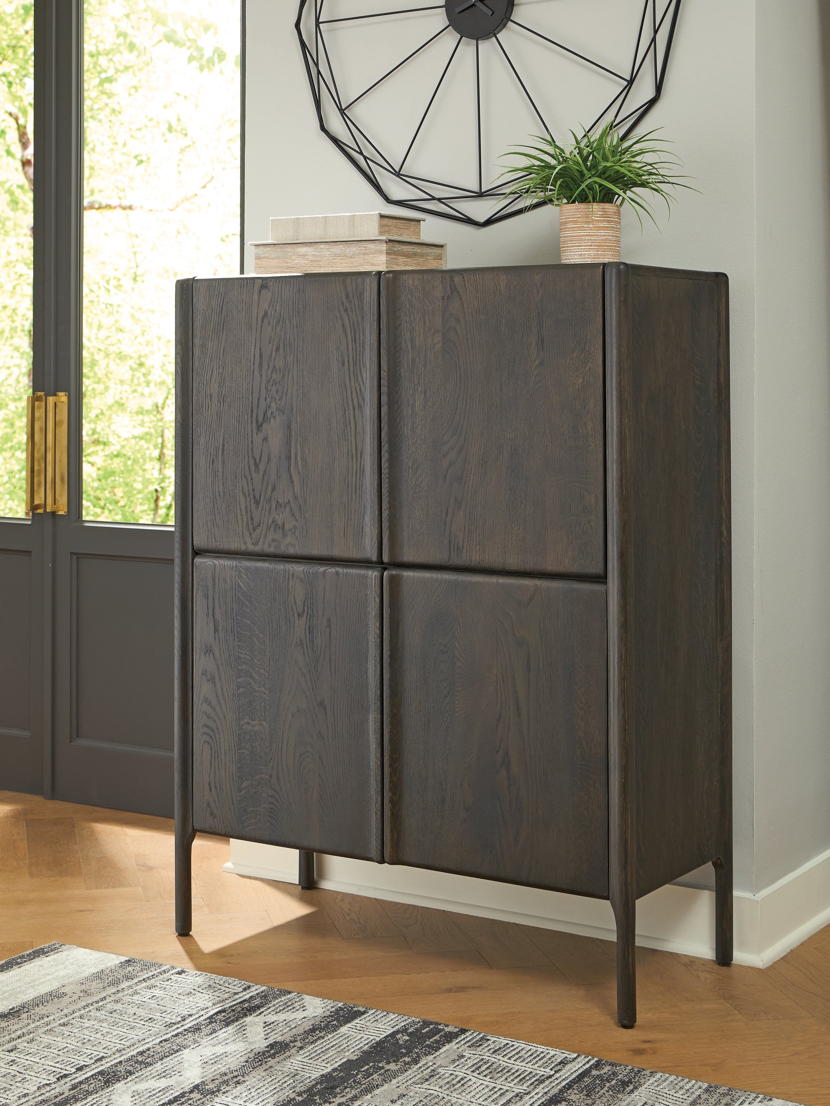 Best Furniture Outlet - Ashley Furniture - Orsonal Accent Cabinet - Accent Cabinet / Espresso Brown - A4000686