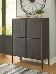 Best Furniture Outlet - Ashley Furniture - Orsonal Accent Cabinet - Accent Cabinet / Espresso Brown - A4000686