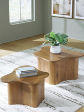 Best Furniture Outlet - Ashley Furniture - Abeford Accent Coffee Table (Set of 2) - Accent Cocktail TBL Set (Set of 2) / Brown - A4000711