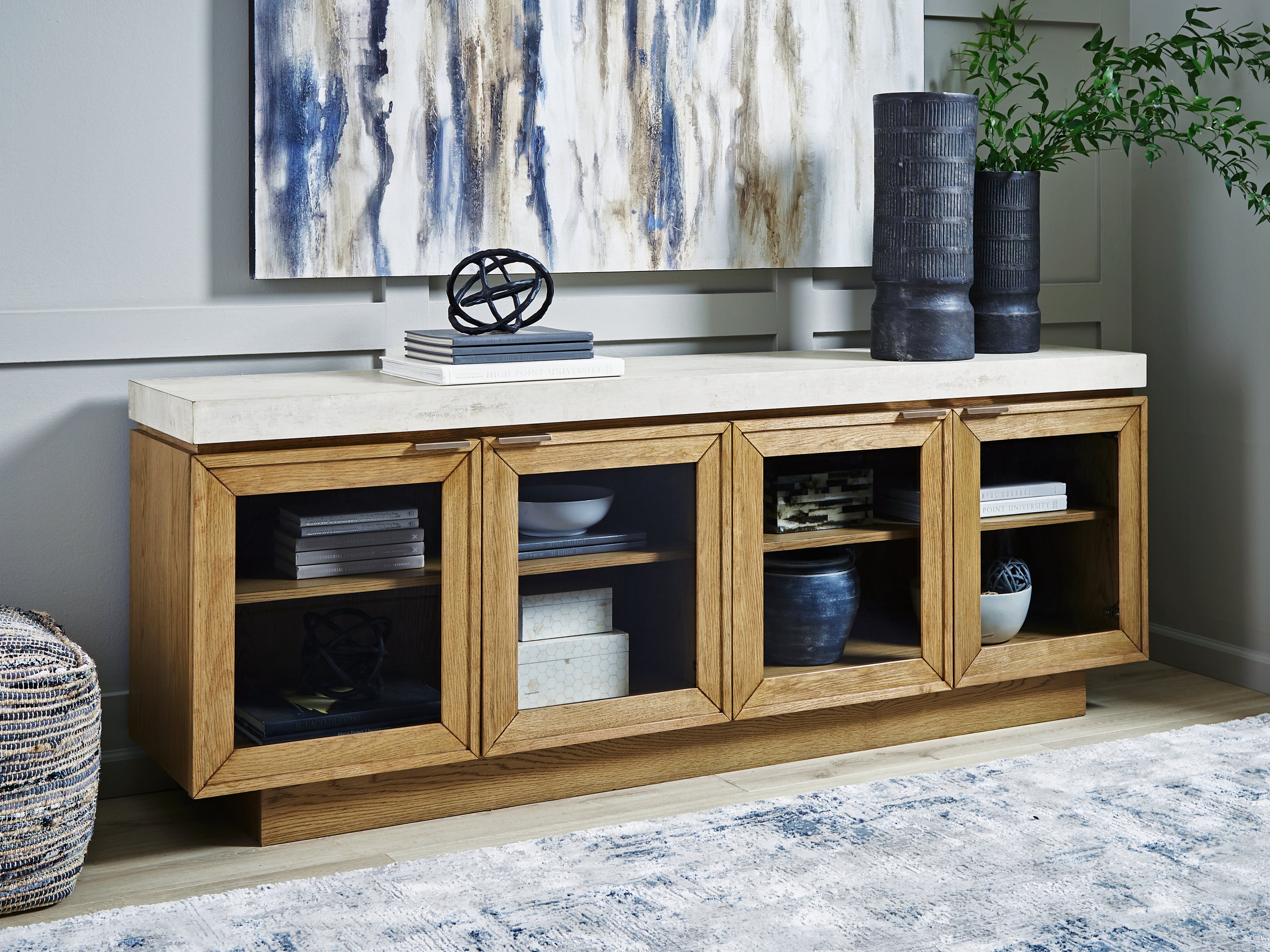 Best Furniture Outlet - Ashley Furniture - Adanworth Accent Cabinet - Accent Cabinet - A4000731