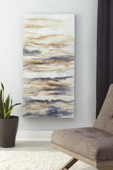 Best Furniture Outlet - Ashley Furniture - Joely Wall Decor - Wall Art / Blue/Tan - A8000277