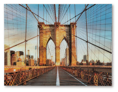 Best Furniture Outlet - Ashley Furniture - Shayward Wall Decor - Wall Art / Blue/Amber - A8000435