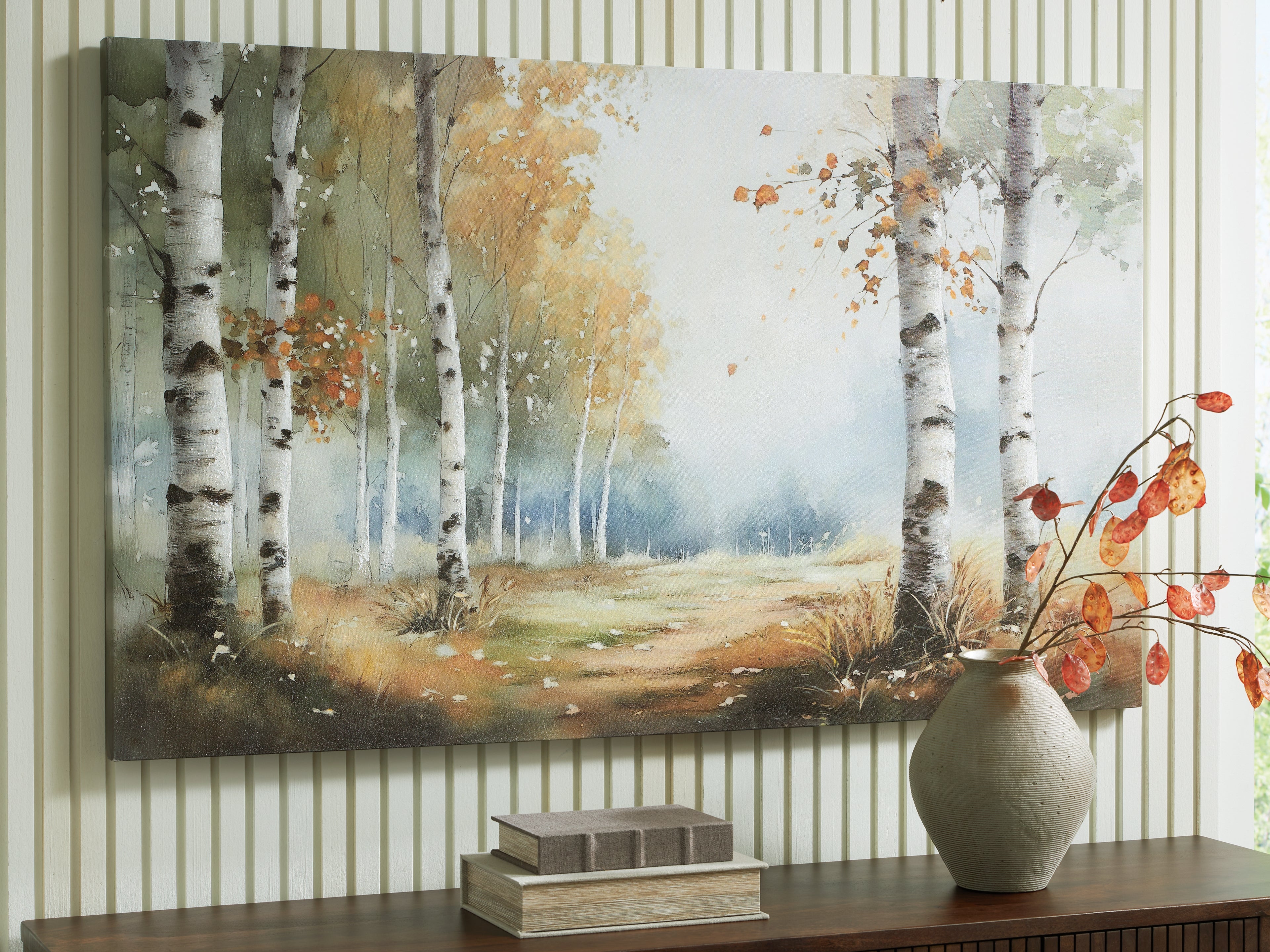 Best Furniture Outlet - Ashley Furniture - Leithan Wall Decor - Wall Art / Multi - A8000450