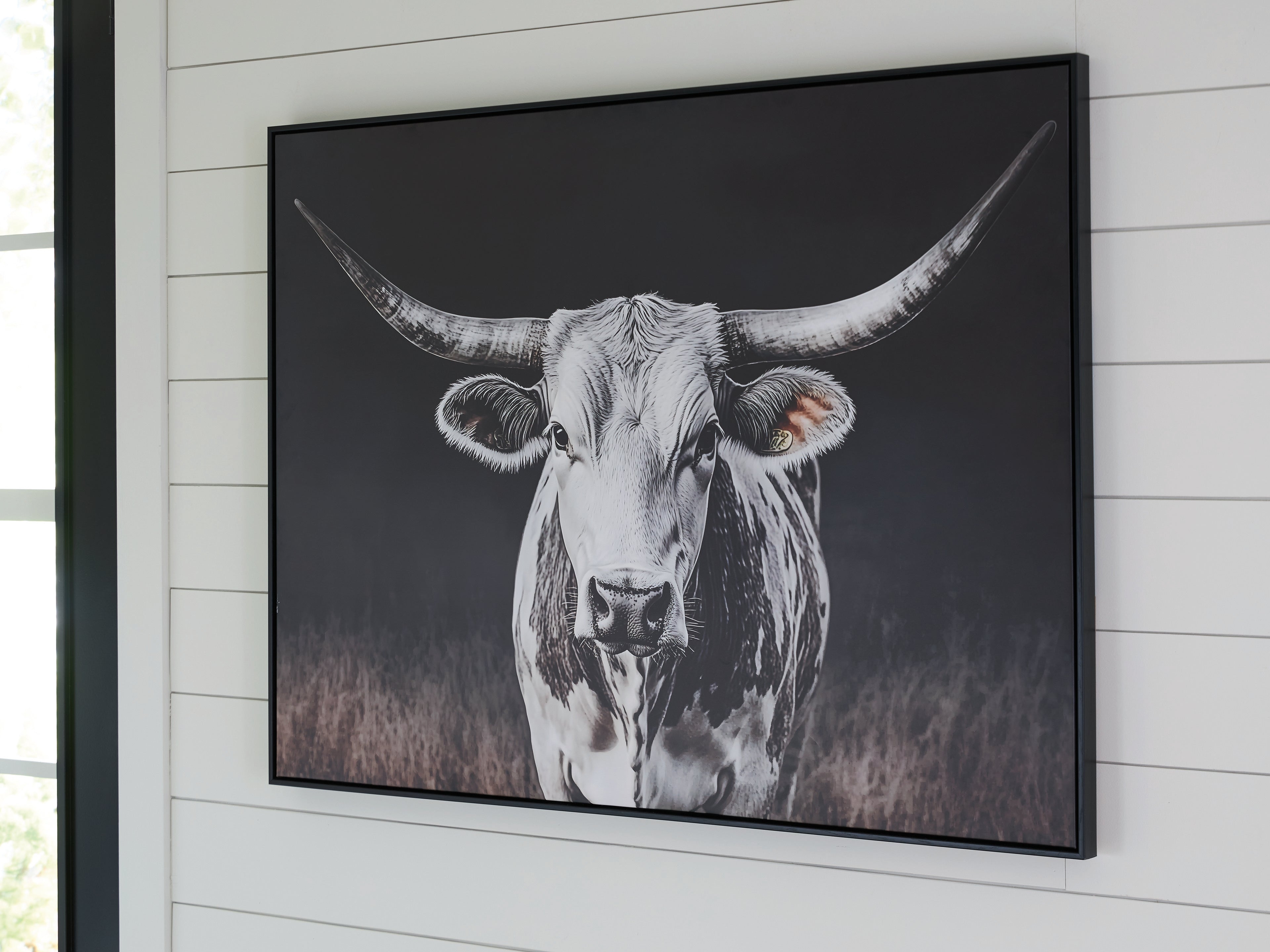 Best Furniture Outlet - Ashley Furniture - Harlandale Wall Decor - Wall Art / Black/White/Brown - A8000467