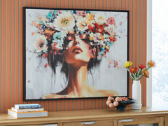 Best Furniture Outlet - Ashley Furniture - Shadwick Wall Decor - Wall Art / Multi - A8000472