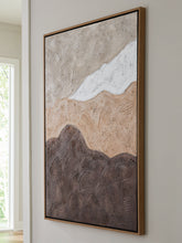 Best Furniture Outlet - Ashley Furniture - Fanthorne Wall Decor - Wall Art / Tan/Brown/White - A8000500