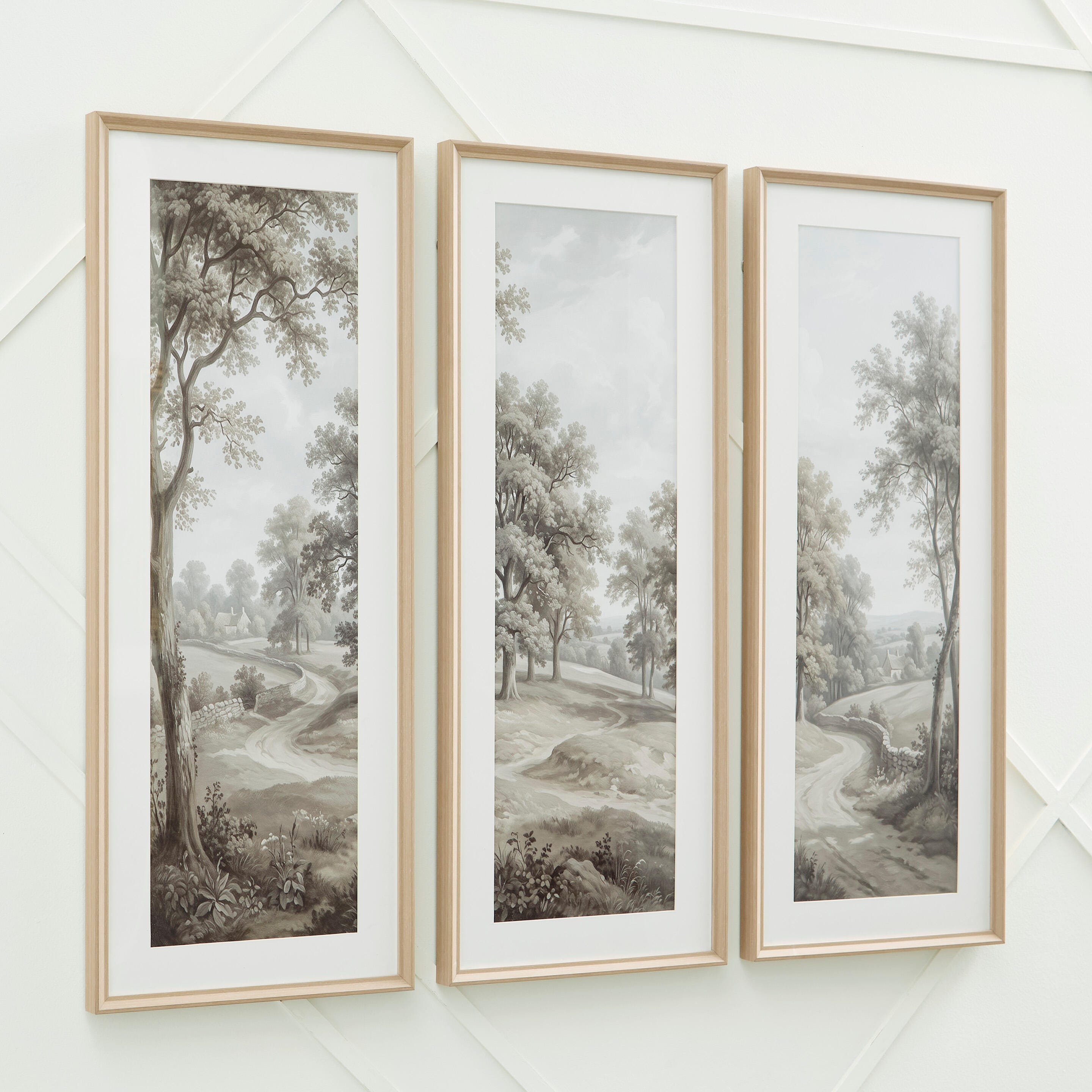Best Furniture Outlet - Ashley Furniture - Dixonburg Wall Decor - Wall Art Set (3/CN) - A8000562