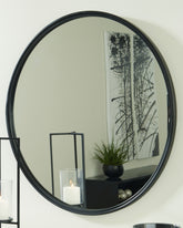 Best Furniture Outlet - Ashley Furniture - Brocky Mirror - Accent Mirror / White - A8010293