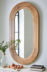 Best Furniture Outlet - Ashley Furniture - Daverly Mirror - Accent Mirror / Brown - A8010326