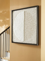 Best Furniture Outlet - Ashley Furniture - Bachard Wall Decor - Wall Decor / Tan/White - A8010330