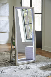 Best Furniture Outlet - Ashley Furniture - Evesen Mirror - Floor Standing Mirror/Storage - A8010380