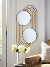 Best Furniture Outlet - Ashley Furniture - Warrenley Mirror - Accent Mirror / Gold Finish - A8010401