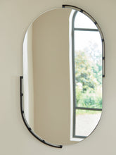 Best Furniture Outlet - Ashley Furniture - Valkings Mirror - Accent Mirror / Black - A8010403
