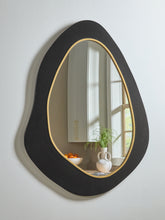 Best Furniture Outlet - Ashley Furniture - Kierlock Mirror - Accent Mirror / Black/Gold Finish - A8010414