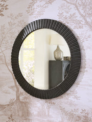 Best Furniture Outlet - Ashley Furniture - Ozias Mirror - Accent Mirror / Black - A8010417