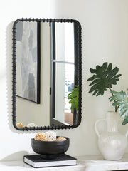 Best Furniture Outlet - Ashley Furniture - Judlow Mirror - Accent Mirror / Black - A8010419