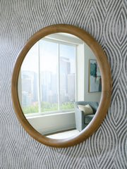 Best Furniture Outlet - Ashley Furniture - Yadiel Mirror - Accent Mirror / Brown - A8010426