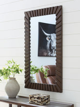 Best Furniture Outlet - Ashley Furniture - Advin Mirror - Accent Mirror / Dark Brown - A8010428