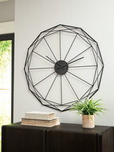 Best Furniture Outlet - Ashley Furniture - Arkthorne Wall Decor - Wall Clock / Black - A8010429