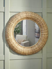 Best Furniture Outlet - Ashley Furniture - Briggsburg Mirror - Accent Mirror / Natural - A8010437