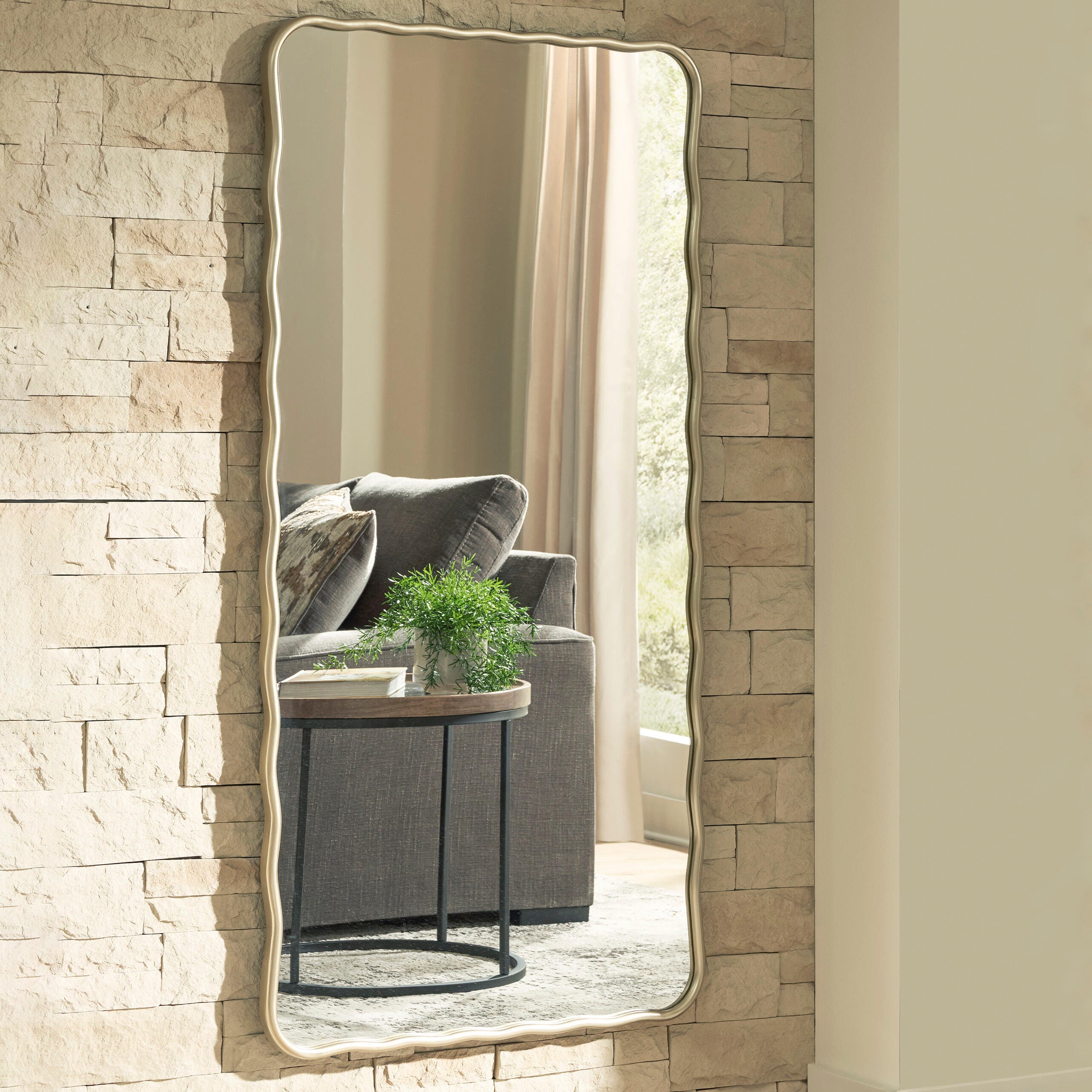 Best Furniture Outlet - Ashley Furniture - Brenthill Mirror - Accent Mirror - A8010473
