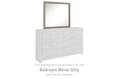 Best Furniture Outlet - Ashley Furniture - Culverbach Bedroom - Bedroom Mirror / Gray - B070-36