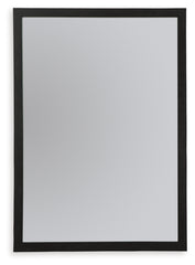 Best Furniture Outlet - Ashley Furniture - Danziar Bedroom - Bedroom Mirror / Black - B1013-36