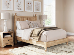 Best Furniture Outlet - Ashley Furniture - Aleaport Bedroom - Full Panel Bed / Warm Brown - PCB1075B4