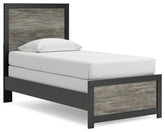 Best Furniture Outlet - Ashley Furniture - Broachmyn Bedroom - Twin Panel Bed - PCB1118B8