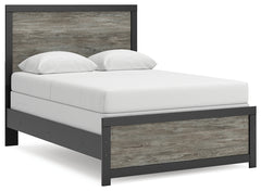 Best Furniture Outlet - Ashley Furniture - Broachmyn Bedroom - Full Panel Bed / Black/Gray - PCB1118B9