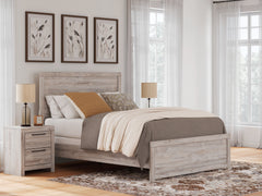 Best Furniture Outlet - Ashley Furniture - Broachmyn Bedroom - Queen Panel Bed / Gray - PCB1120B2