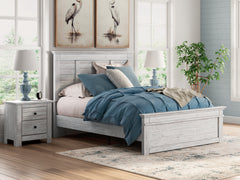 Best Furniture Outlet - Ashley Furniture - Makidern Bedroom - Queen Panel Bed / Whitewash - PCB1171B2