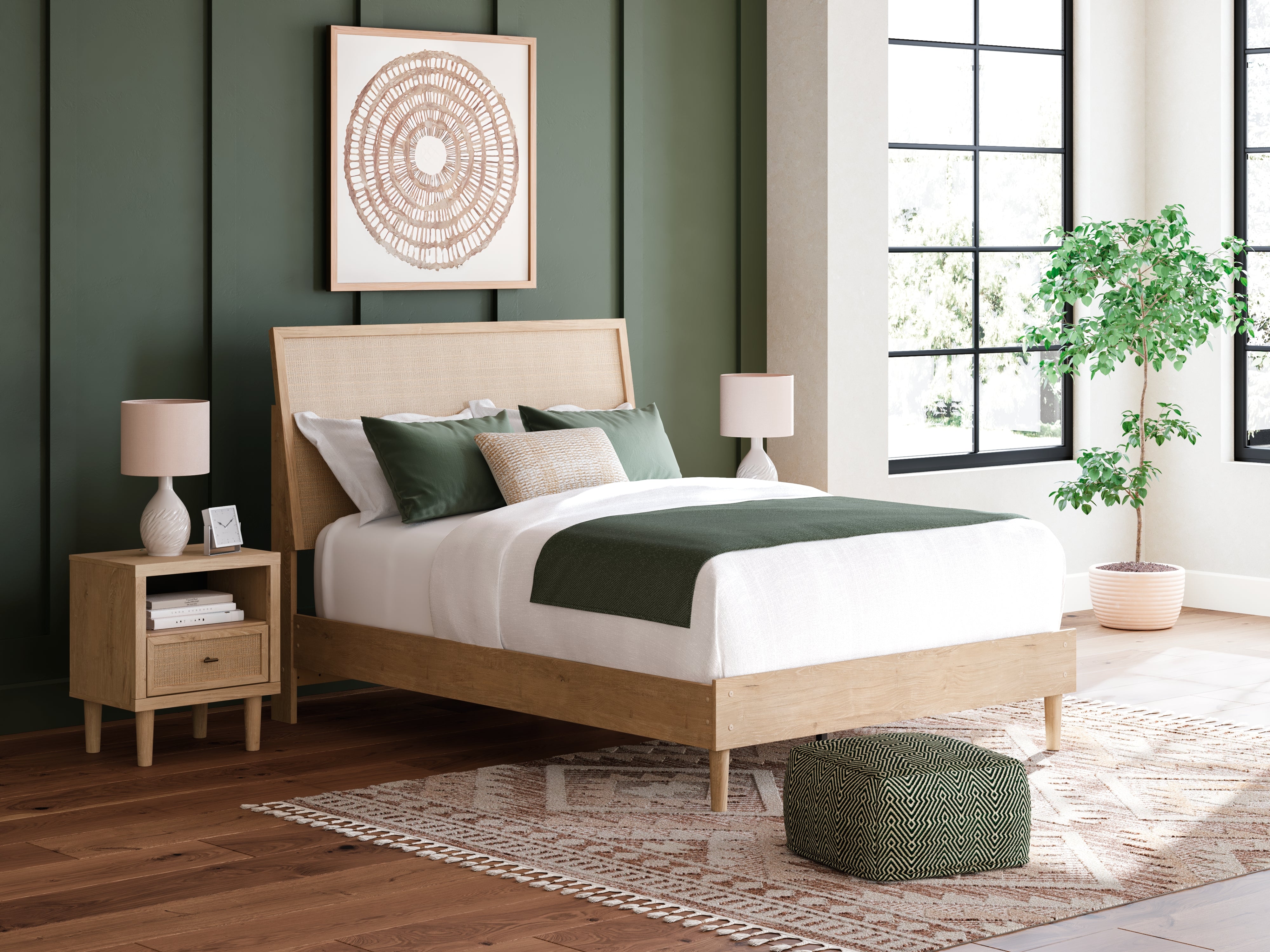 Best Furniture Outlet - Ashley Furniture - Cielden Bedroom - Queen Panel Bed / Two-tone - B1199B3